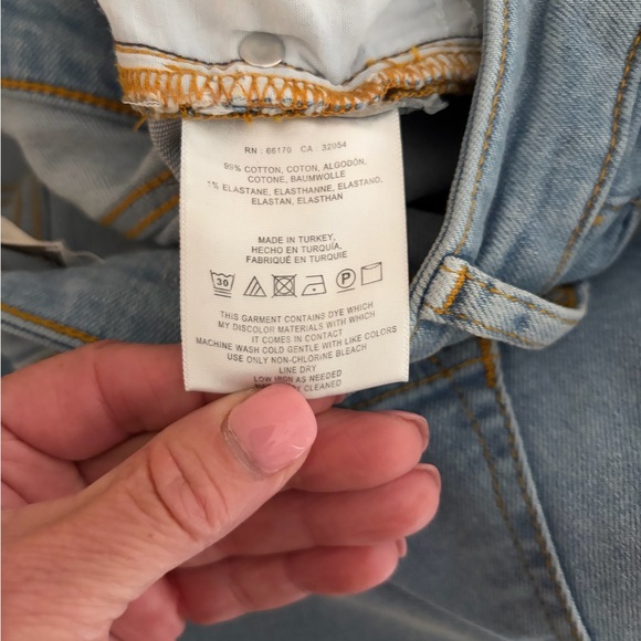 Anthropologie Pilcro and the Letterpress Light Wash Embroidered Jeans 30 Read - Picture 7 of 8
